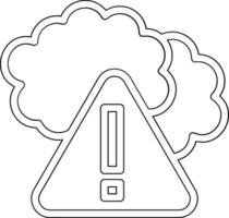 Weather Alert Vector Icon