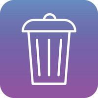 Trash Can Vector Icon