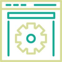 icono de vector de optimización web