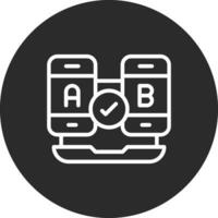 AB Testing Vector Icon