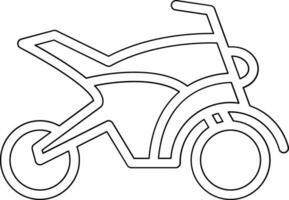 icono de vector de moto