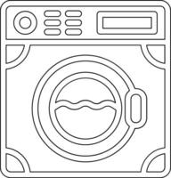 Laundry Machine Vector Icon