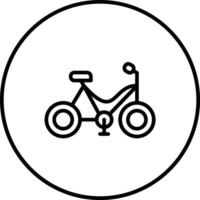 Bike Toy Vector Icon