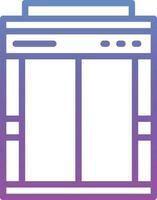 icono de vector de puerta de embarque