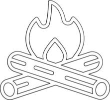 Bonfire Vector Icon