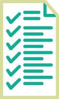 Checklist Vector Icon