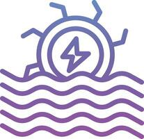 Hydro Power Vector Icon
