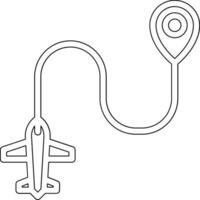 Flight Directions Vector Icon