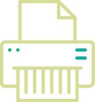 Paper Shredder Vector Icon