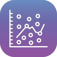 Scatter Plot Vector Icon