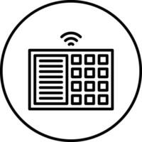 Burglar Alarm Vector Icon