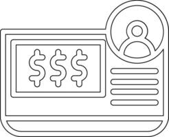 Bank Account Vector Icon