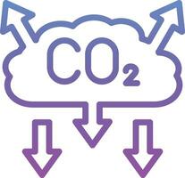 CO2 Pollution Vector Icon