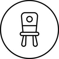 Baby Chair Vector Icon