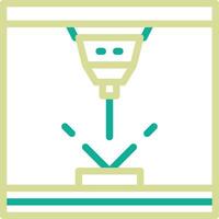 Plasma Laser Vector Icon