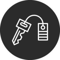 Hotel Key Vector Icon