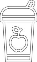 Apple Juice Vector Icon
