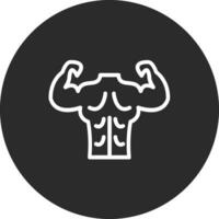 Back Muscle Vector Icon