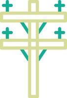 Electric Pole Vector Icon