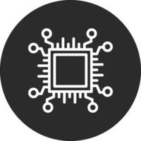 Brain Chip Vector Icon