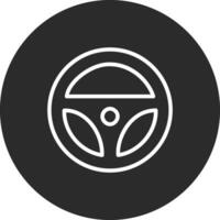 Steering Wheel Vector Icon