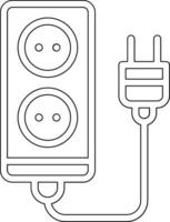 Power Strip Vector Icon