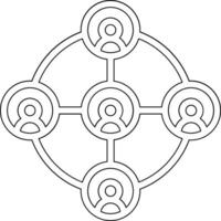 User Connection Vector Icon