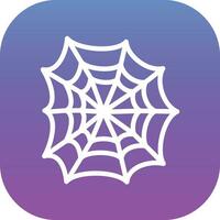 Spider Web Vector Icon