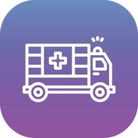 Ambulance Vector Icon