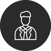 Male Financial Advisor Vector Icon