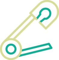 Safety Pin Vector Icon