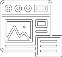 Mockup Design Vector Icon