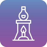 Bunsen Burner Vector Icon