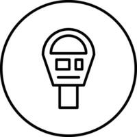 Parking Meter Vector Icon