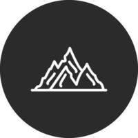 Mountains Vector Icon