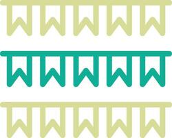 Bunting Vector Icon
