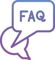 FAQ Vector Icon