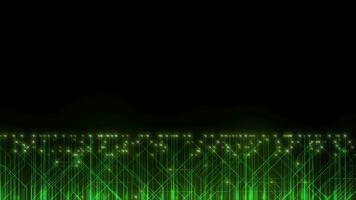 circuit board neural network Ai technology background video