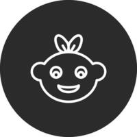 Baby Smile Vector Icon