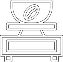 Coffee Scale Vector Icon