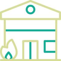 House Fire Vector Icon