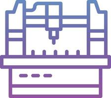 Cnc Machine Vector Icon