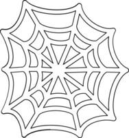 Spider Web Vector Icon