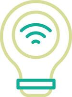 Smart Bulb Vector Icon