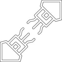 Connecting Wires Vector Icon