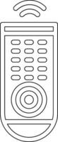 Smart Remote Control Vector Icon