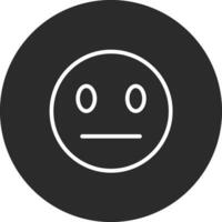 Expressionless Face Vector Icon