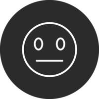 Expressionless Face Vector Icon