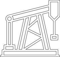 Drilling Oil Vector Icon