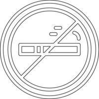 No Smoking Vector Icon